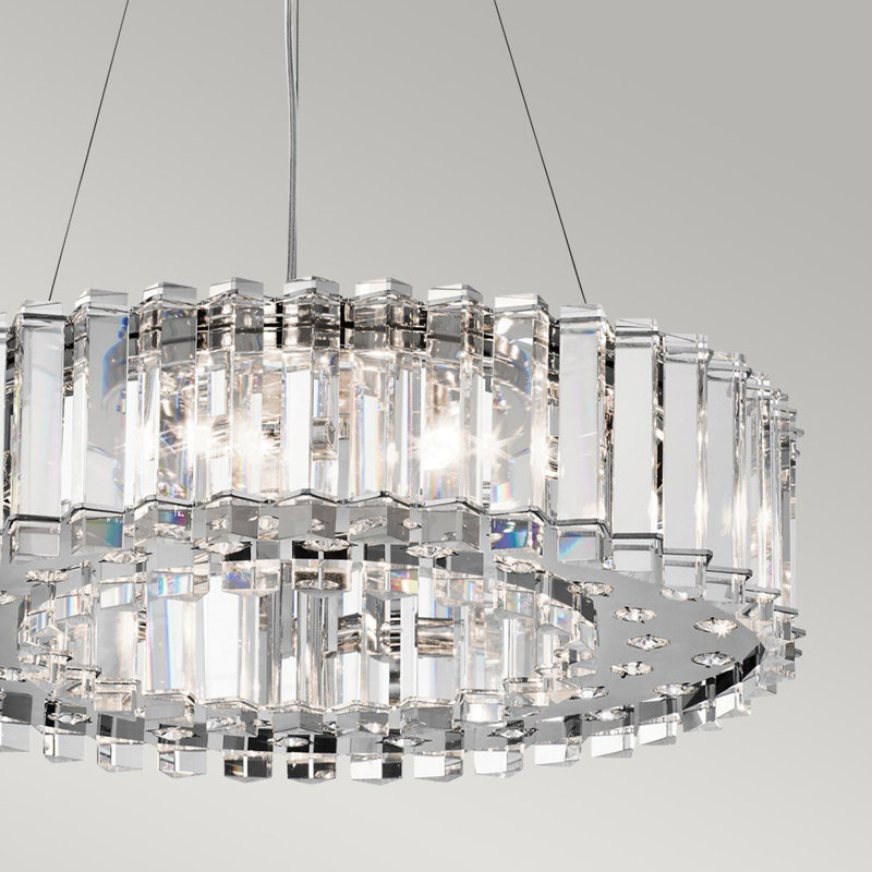 Cerium 8 - Light Crystal Chandelier