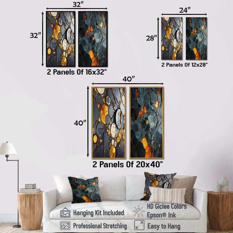 Mercer41 Abstract Geometric Black and...