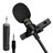5 Core Lavalier Microphone Clip On Professional Grade 3.5mm Lapel Mic Omnidirectional Lav Mic