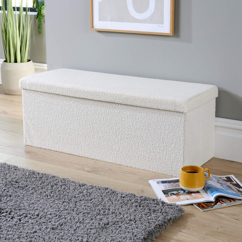 Palmerio Teddy Fur Ottoman
