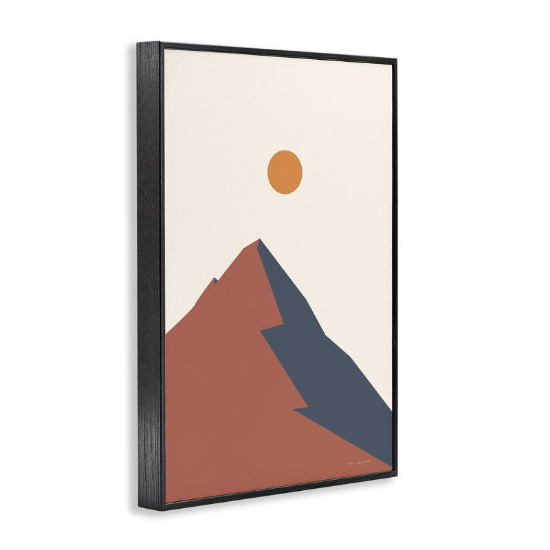 Art de la giclée de bohème neutre par Omar Escalante, Giclée encadrée noir minuit, H 30 po x l 20 po