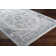 Gisbelle Oriental Grey/Navy Area Rug