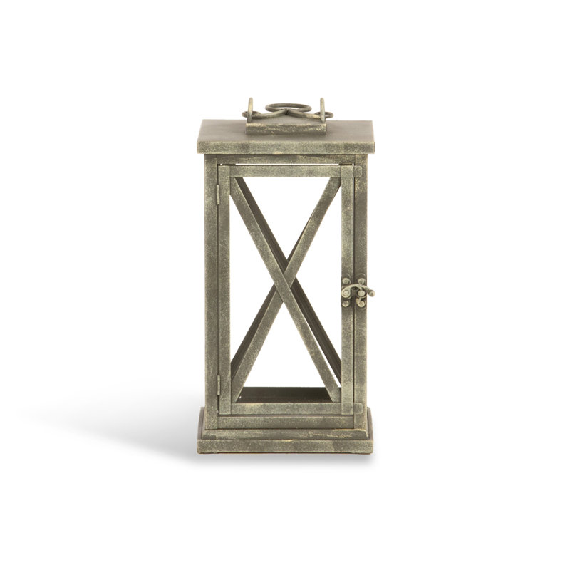 Lawrence Lantern, 17.6" H x 9" W x 9" D