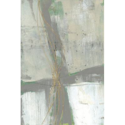 Golden Weave I by Jennifer Goldberger - Painting Print