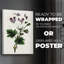 AntiqueFloralFolioIX -Canvas Print Only - NOT FRAMED