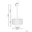 1 - Light Brass Single Pendant