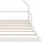Lit de plancher avec tête de lit en forme de maison-29260866