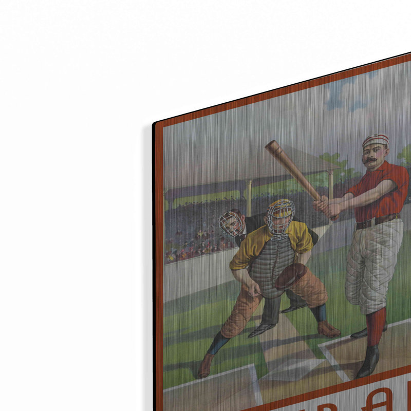 «Baseball America» par Edward M. Fielding, H 16 po x l 12 po