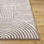 Machine Washable Shaggy Boho Dark Brown Area Rug-790274977