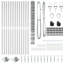 Vidaxl Field Fence Galvanized Steel-114858436