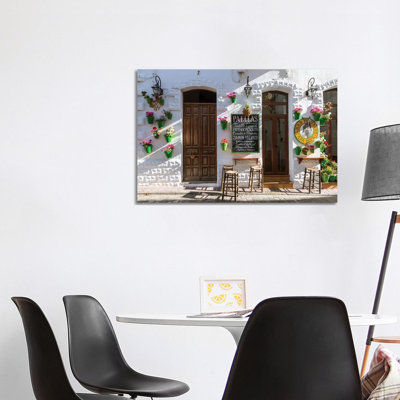 Outdoor CafÃ© In Andalusia, Spain by Matteo Colombo - Wrapped Canvas Print