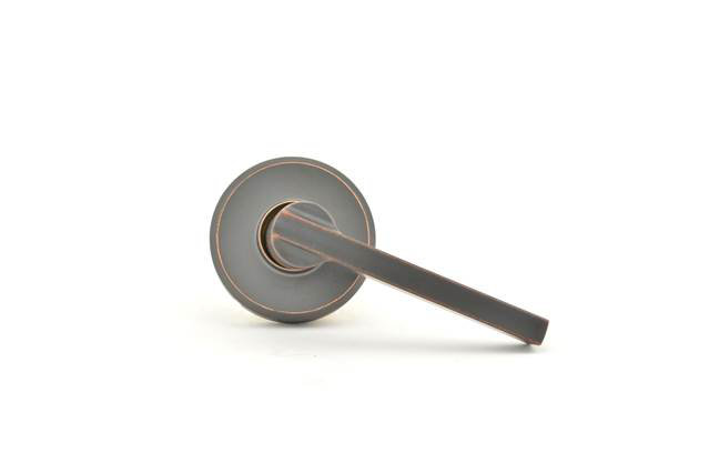 F Series Latitude Single Dummy Lever with Greyson Rosette Schlage 