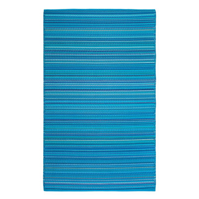 Tapis d'extérieur en plastique recyclé Kras maintenant