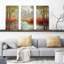City View - 3 pièces, reproduction d'art sur toile tendue-547177583