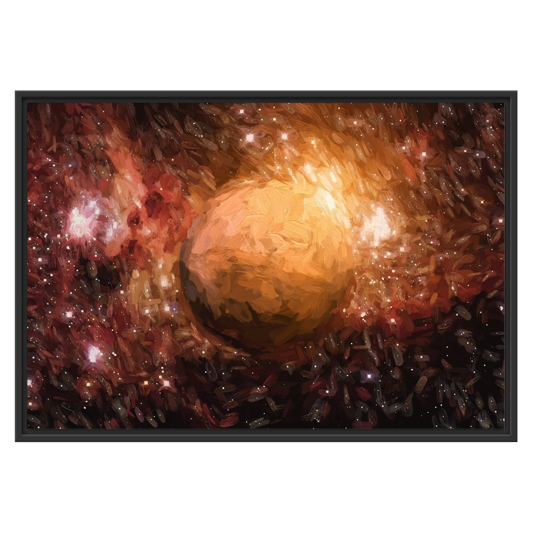 Gerahmtes Wandbild Planet MarsUniversum Kunst