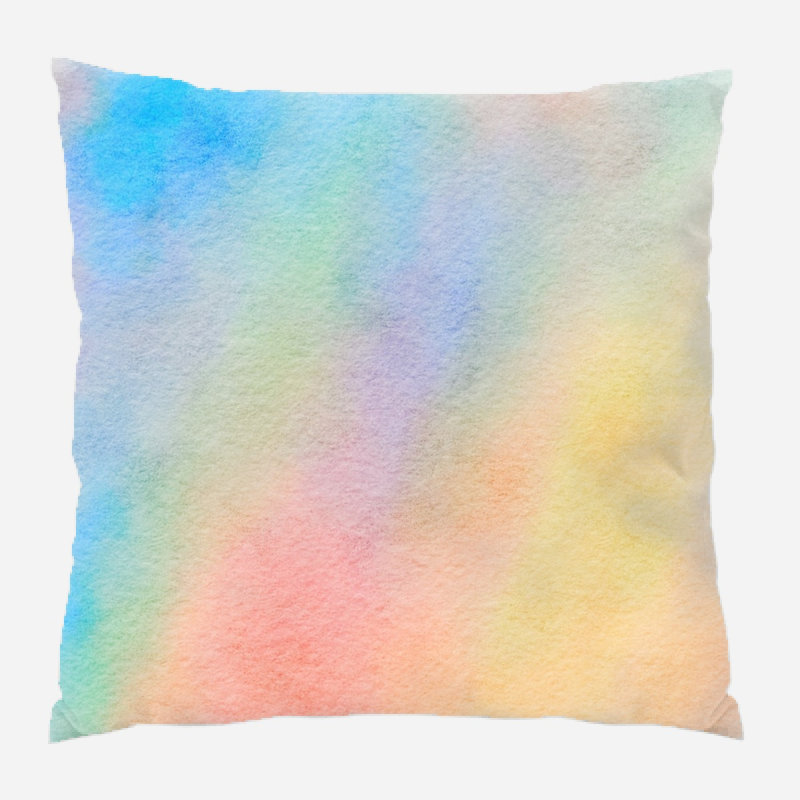 Reversible Throw Pillow, Microsuede, Indoor