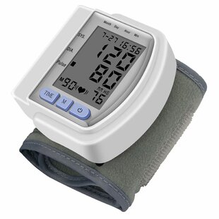 Wrist Blood Pressure Monitor Kit with Extra Large Cuff - Brilliant