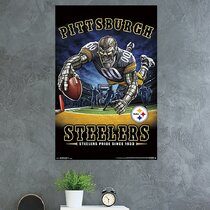 Pittsburgh Steelers End Zone Panoramic Fan Cave Decor - Acrisure Stadium  Panorama