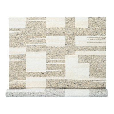 Tapis oriental brun en laine noué à la main 10 pi 2 po x 13 pi 9 po - MOA10284433