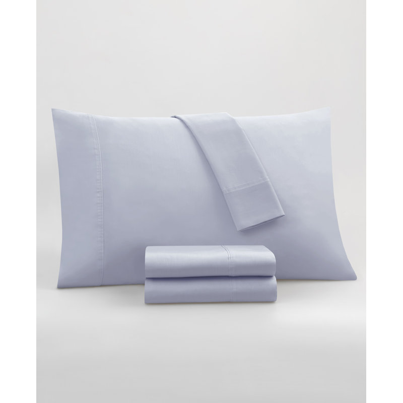 Egyptian Cotton Solid Colour Sheet Set, Blue, King