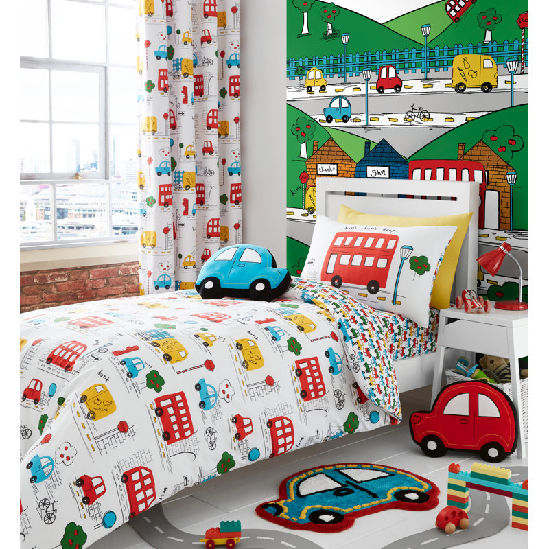 Transport Easy Care Fitted Sheet, Toddler (70 x 140 cm)