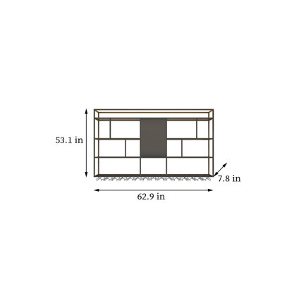 4 Tier Wall Mounted Wine Rack