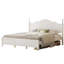 Lit plateforme en bois avec tête de lit Weston-129452147