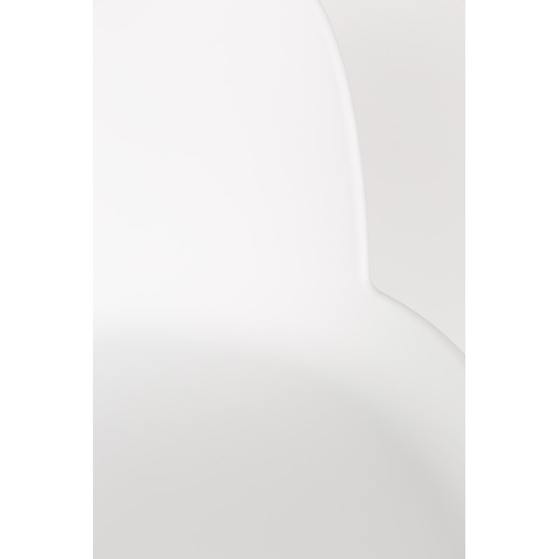 Albert Kuip Counter & Bar Stool, White, Bar Stool (30" Seat Height)