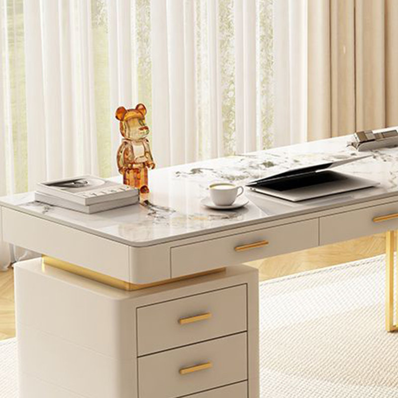 Bureau unique et élégant, H 29,52 po x l 62,99 po x P 27,55 po