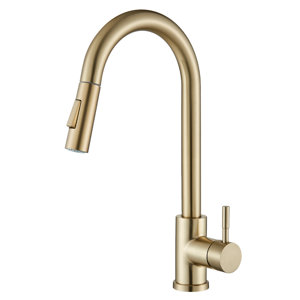 Pull Down Single Handle Kitchen Faucet