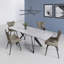 Deloney Swivel Dining Chair-2039420555