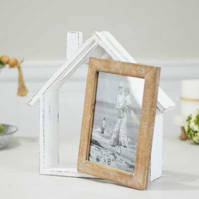Cadre photo en bois 12,5 po.