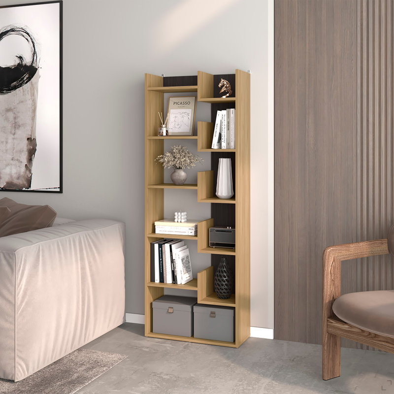 Bibliothèque FM avec meubles de rangement ouverts FM Furniture