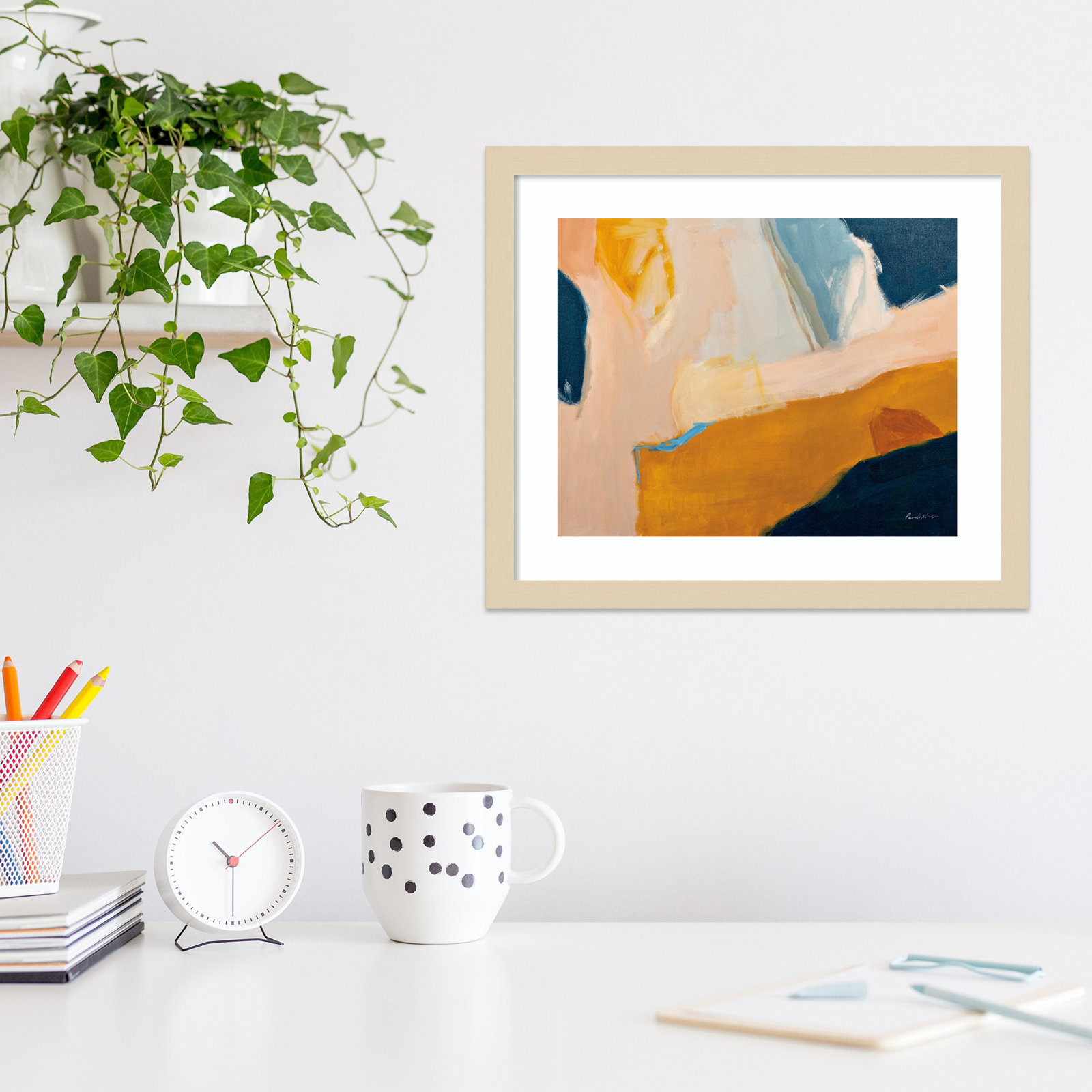 Golden Gate by Pamela Munger, Natural, 25" W x 21" H