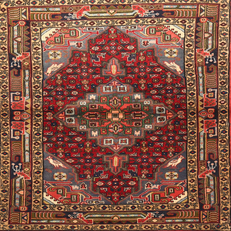 Merilyn Oriental Indoor Rug, Square 8'