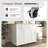 Calvinlee Solid Wood Top Kitchen Cart-282291286
