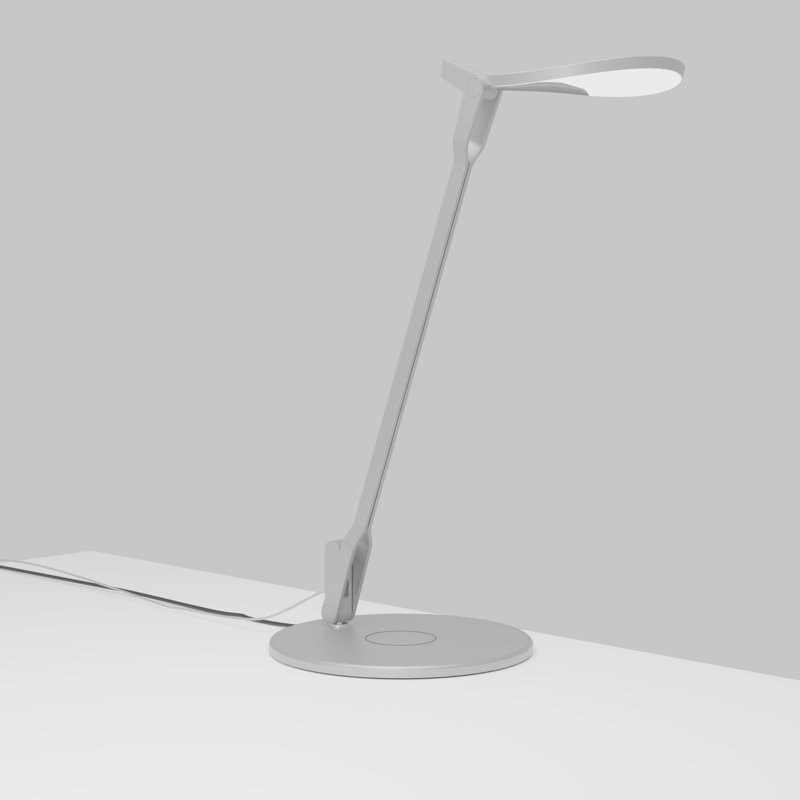 Splitty LED Desk Table Lamp, Silver