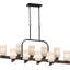 Lustre suspendu 10 lumières Khotan