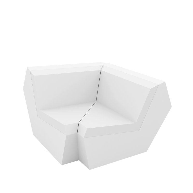 Faz - Modular Sofa Corner 90° - Basic, Ice