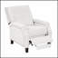 Chaise inclinable à dossier poussoir avec mouvement auto-inclinable, coussin moelleux et design élégant pour les salons modernes-1589894784