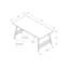 Table basse, accent, cocktail, rectangulaire, salon, contemporain, moderne-1173224047-1173224032