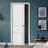Lucia Paneled Standard White Door-49203849