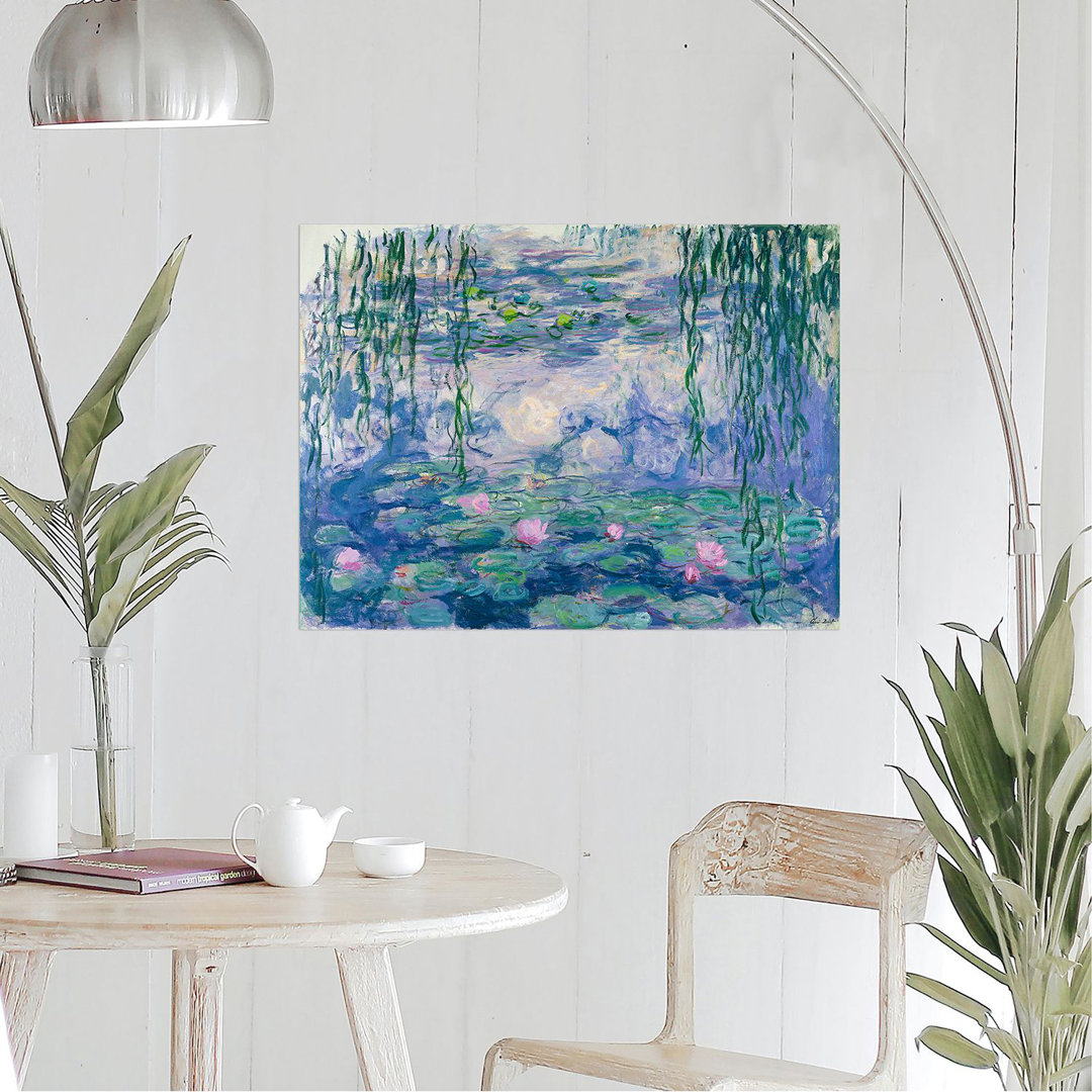 Poster Waterlilies von Claude Monet