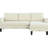 3 Reversible Corduroy Sectional With Storage Chaise, Cup Holders On Arms And Charging Ports, Suitable For Living Room, Bedroom, Apartment - Beige, 80.31 In Deep, 51.62 Wide, 33.28 High, 115.11 Lb-125275863