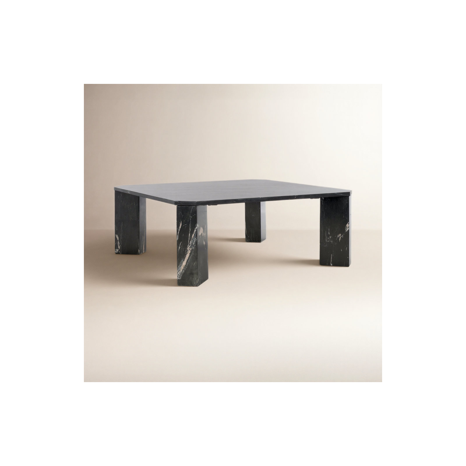 Ghislaine Single Coffee Table, Black