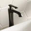 Robinet de salle de bain monocorps et monocommande avec bonde escamotable Karran Woodburn-62934969