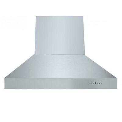 48"" 700 CFM Ducted Wall Mount Range Hood in Brushed 430 Stainless Steel -  ZLINE, 697-RD-48