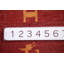 Tapis rouge tribal Gabbeh