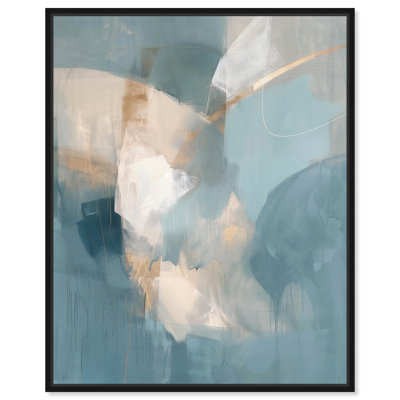 Abstrait numérique sur toile Blue Dreams par Art Remedy