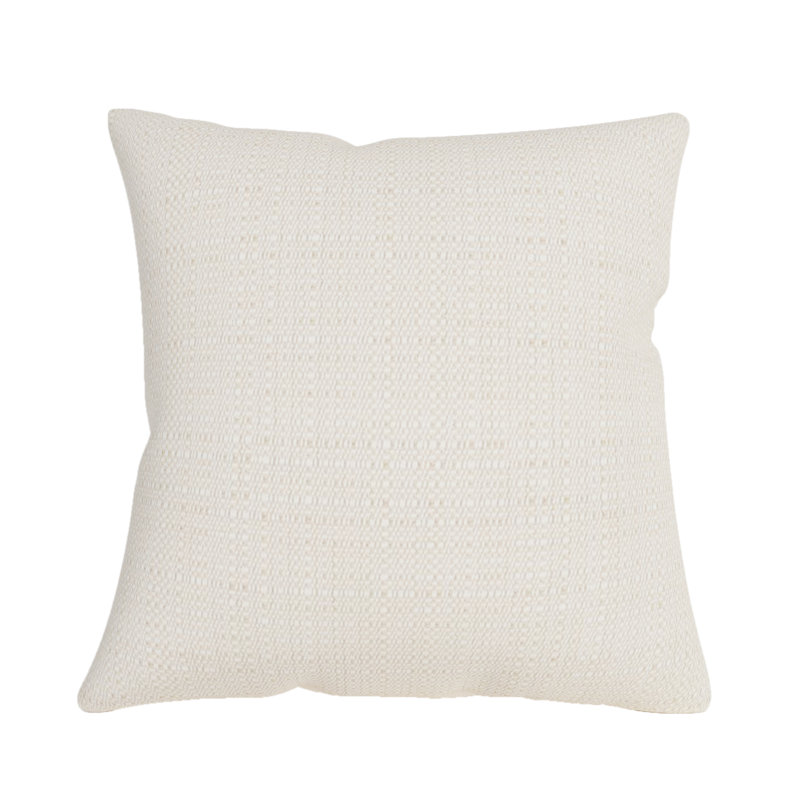 Sunbrella® Indoor/Outdoor Throw Pillow, White Solid Color